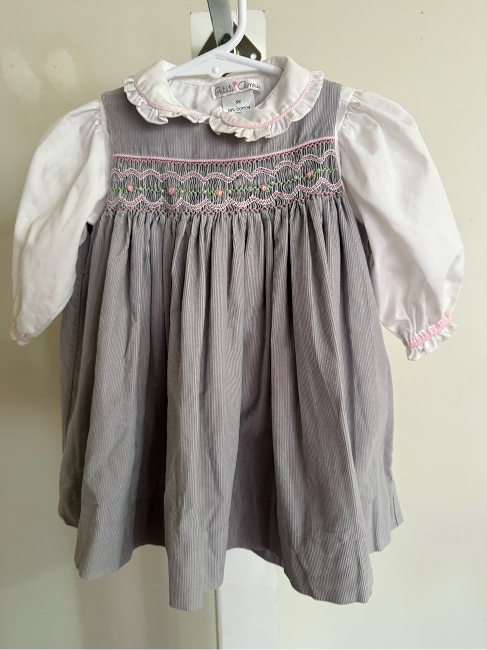 Petit Ami Smocked Dress & Shirt